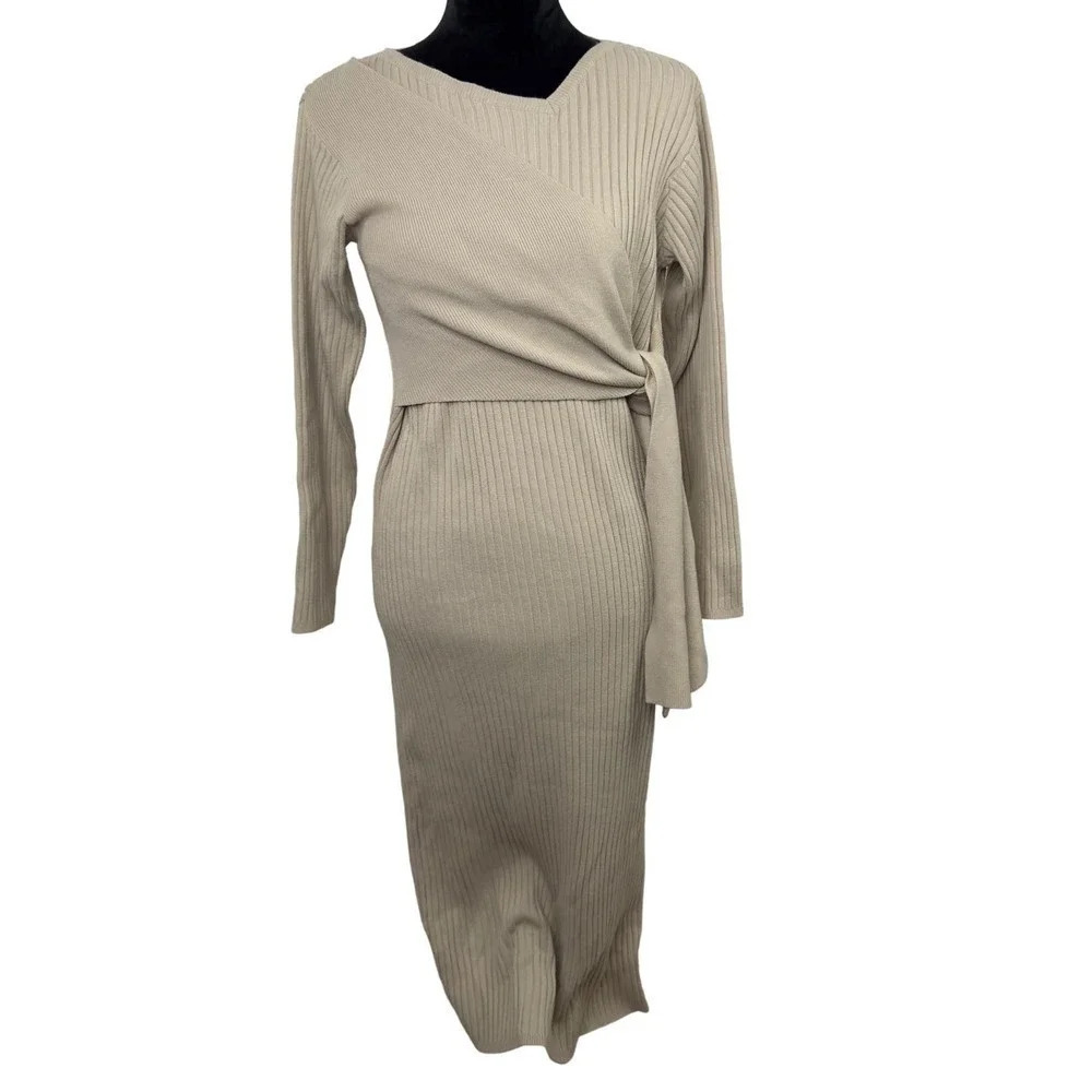 Azul by Moussy Wrap Top Sweater‎ Dress Size Medium